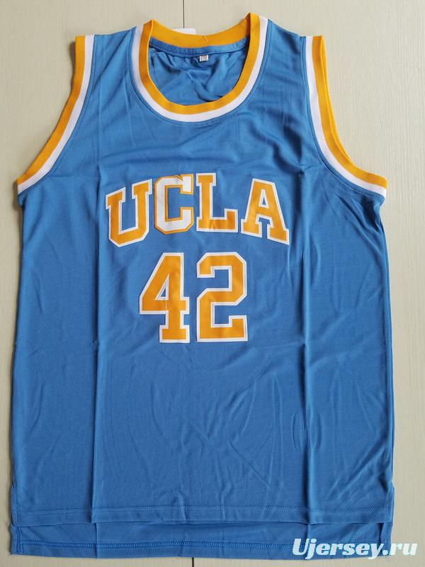 Love 42 UCLA College Light Blue Basketball Jersey