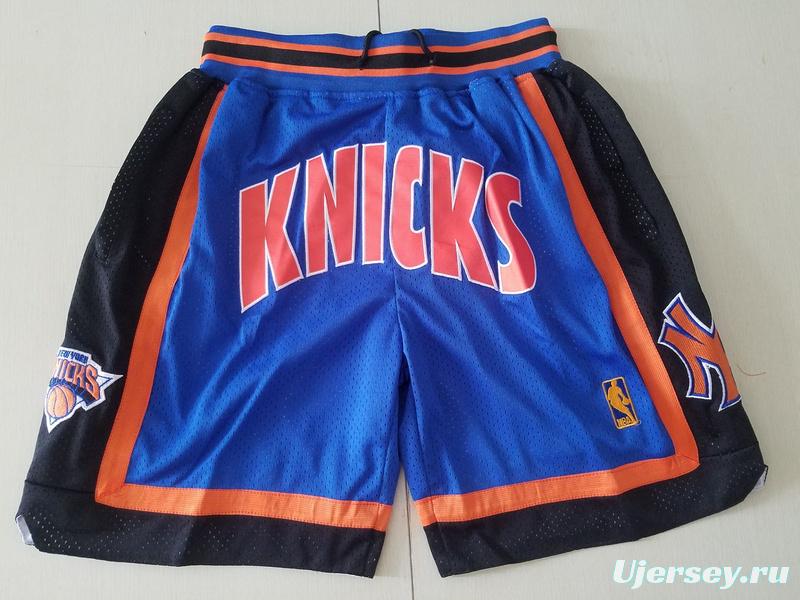New York 1996-97 Throwback Classics Basketball Team Shorts