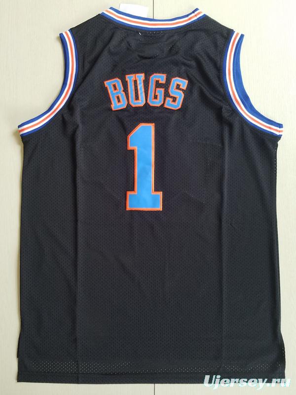 Bugs 1 Movie Edition Black Basketball Jersey