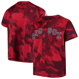 Men's Red Camo Team Jersey