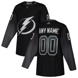 Women's Black Alternate Custom Team Jersey