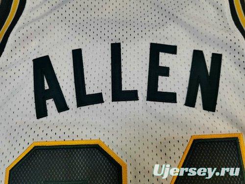 Men's Ray Allen White Retro Classic Team Jersey
