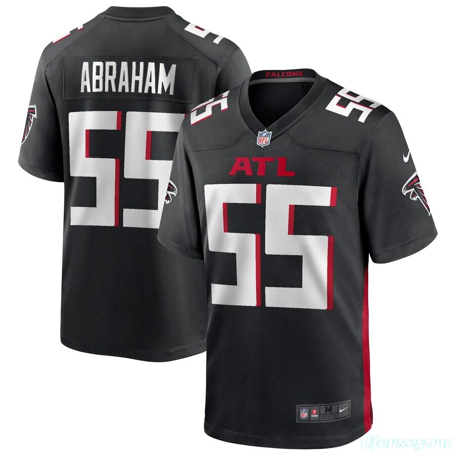 Men's John Abraham Black Retired Player Limited Team Jersey