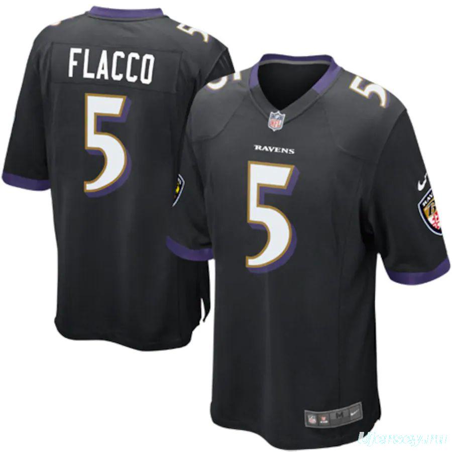 Youth Joe Flacco Black Alternate Player Limited Team Jersey