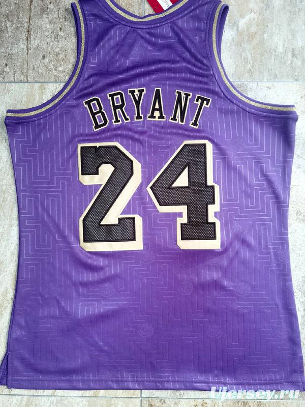 Men's Kobe Bryant Purple Retro Classic Team Jersey