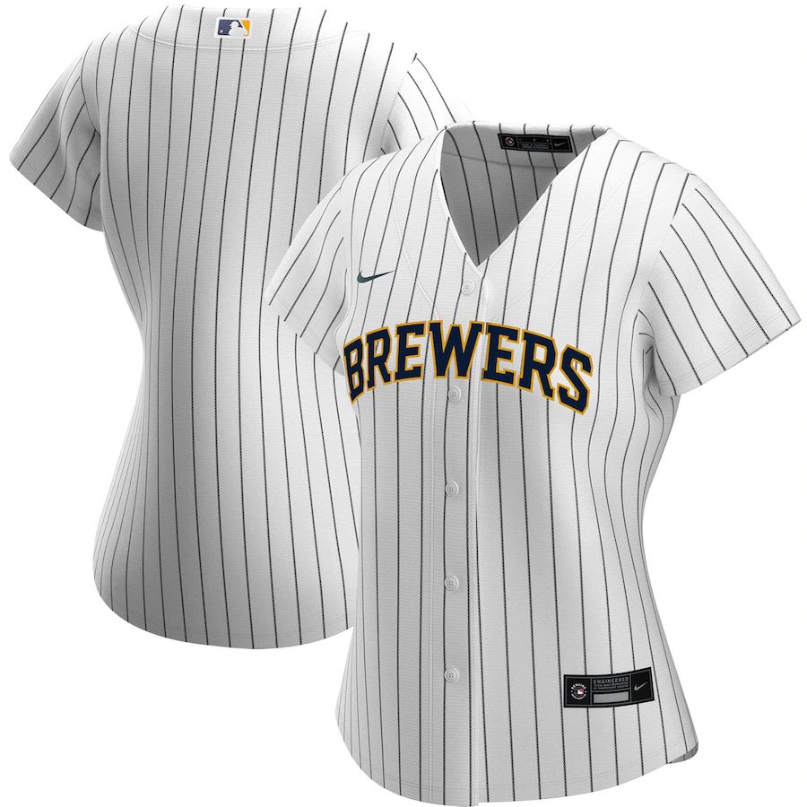 Women's White&amp;Navy Alternate 2020 Team Jersey