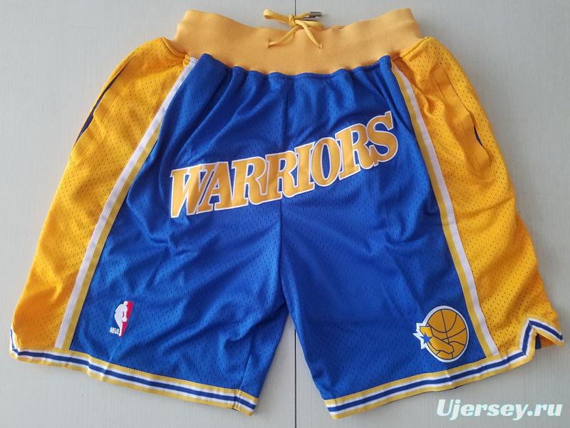 Golden State 1995-96 Throwback Classics Basketball Team Shorts