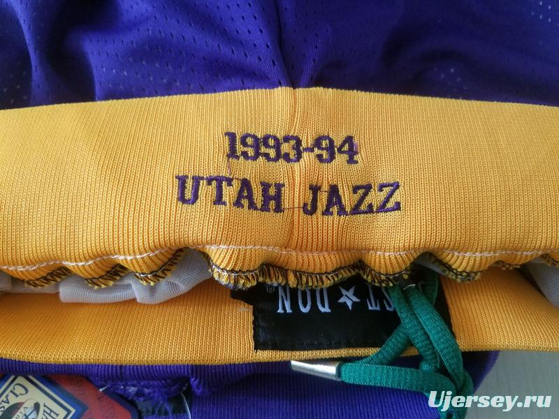 Utah 1993-94 Throwback Classics Basketball Club Shorts