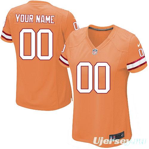 Women's Custom Orange Alternate Team Jersey