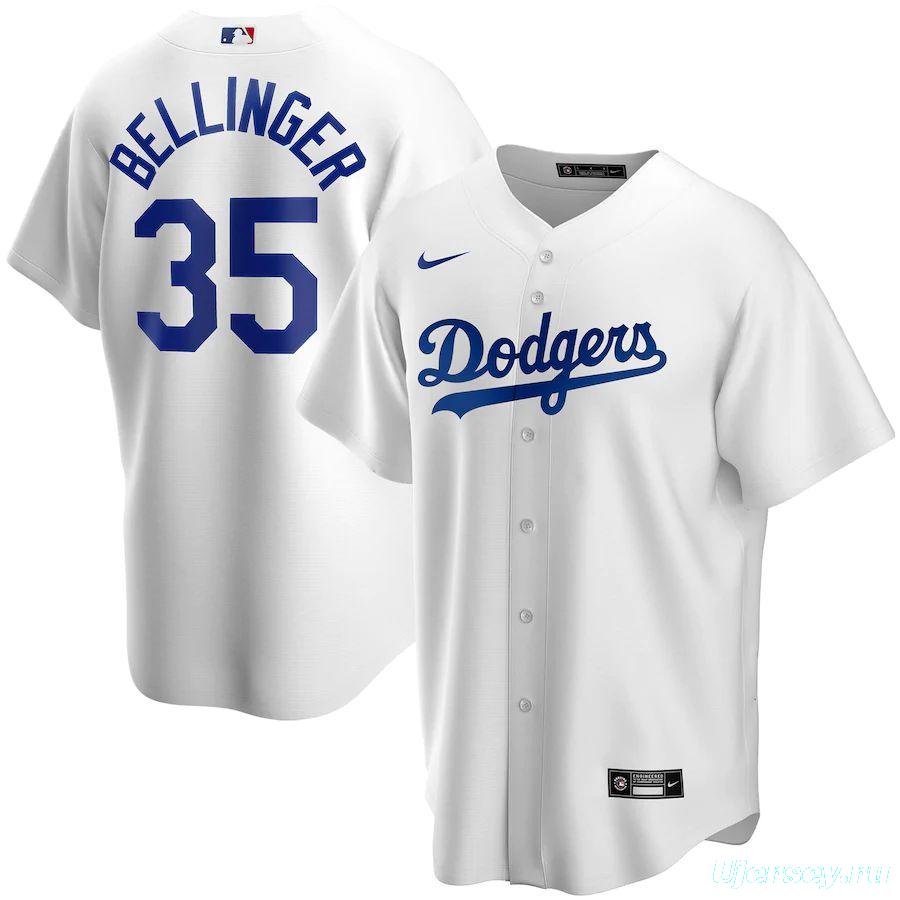 Men's Cody Bellinger White Home 2020 Player Team Jersey