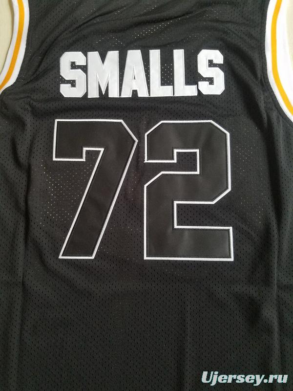 Notorious B.I.G. Biggie Smalls 72 Bad Boy Black Basketball Jersey