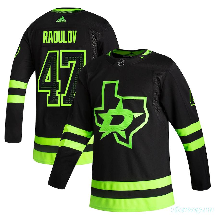 Youth Alexander Radulov Black 2020-21 Alternate Player Team Jersey