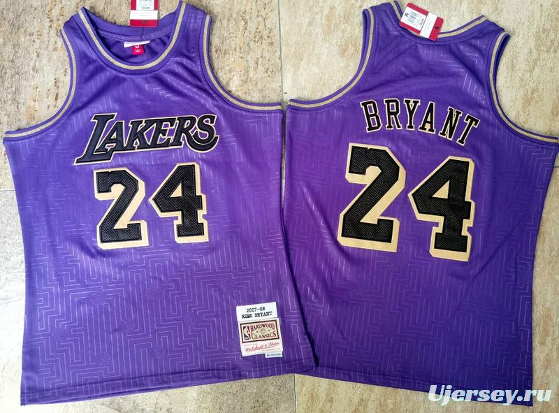 Men's Kobe Bryant Purple Retro Classic Team Jersey