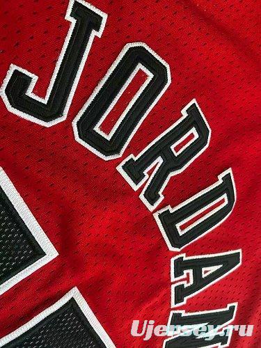 Men's Michael Jordan Red Retro Classic Team Jersey