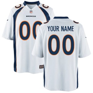 Youth White Customized Game Team Jersey