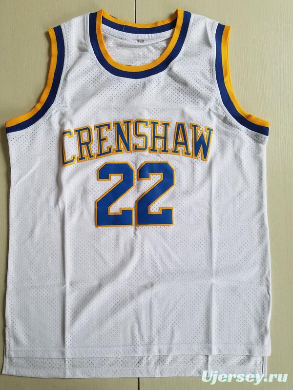 Omar Epps Quincy McCall 22 Crenshaw High School Basketball Jersey Love and Basketball