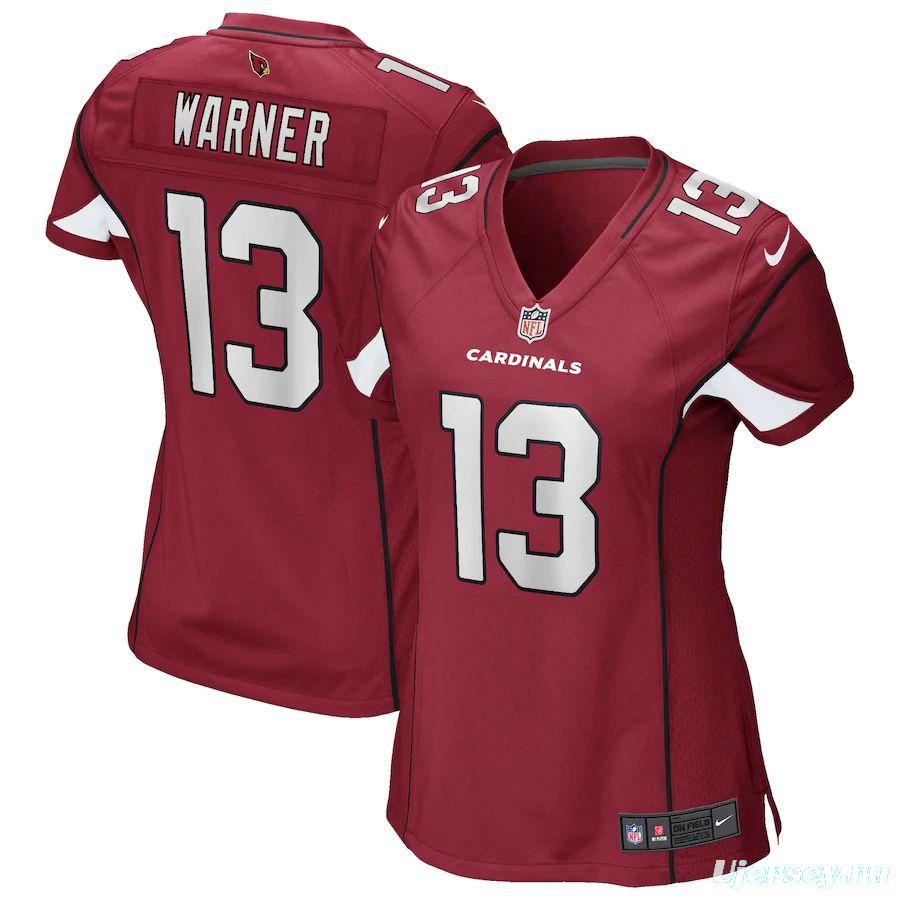 Women's Kurt Warner Cardinal Retired Player Limited Team Jersey