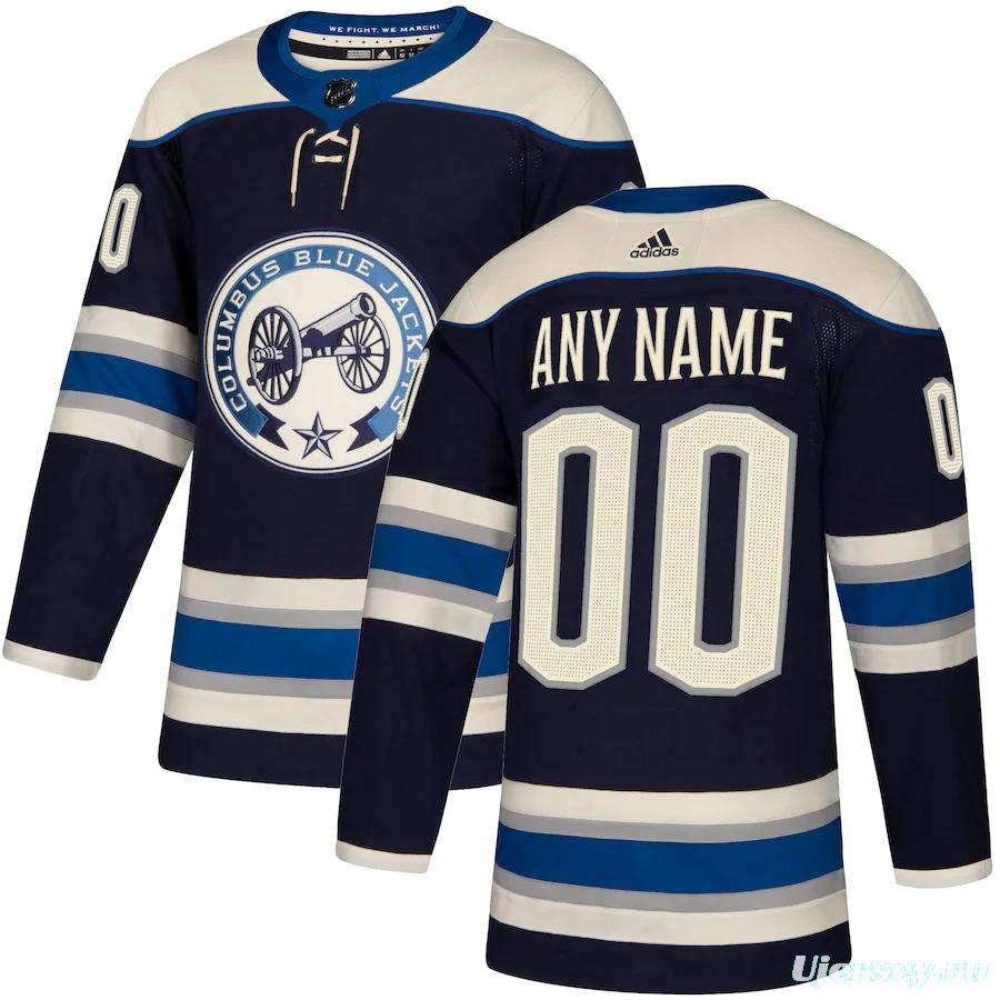 Women's Navy Alternate Custom Team Jersey