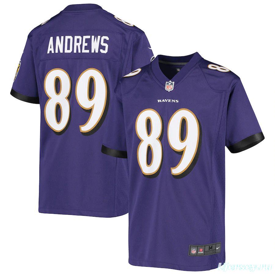 Youth Mark Andrews Purple Player Limited Team Jersey