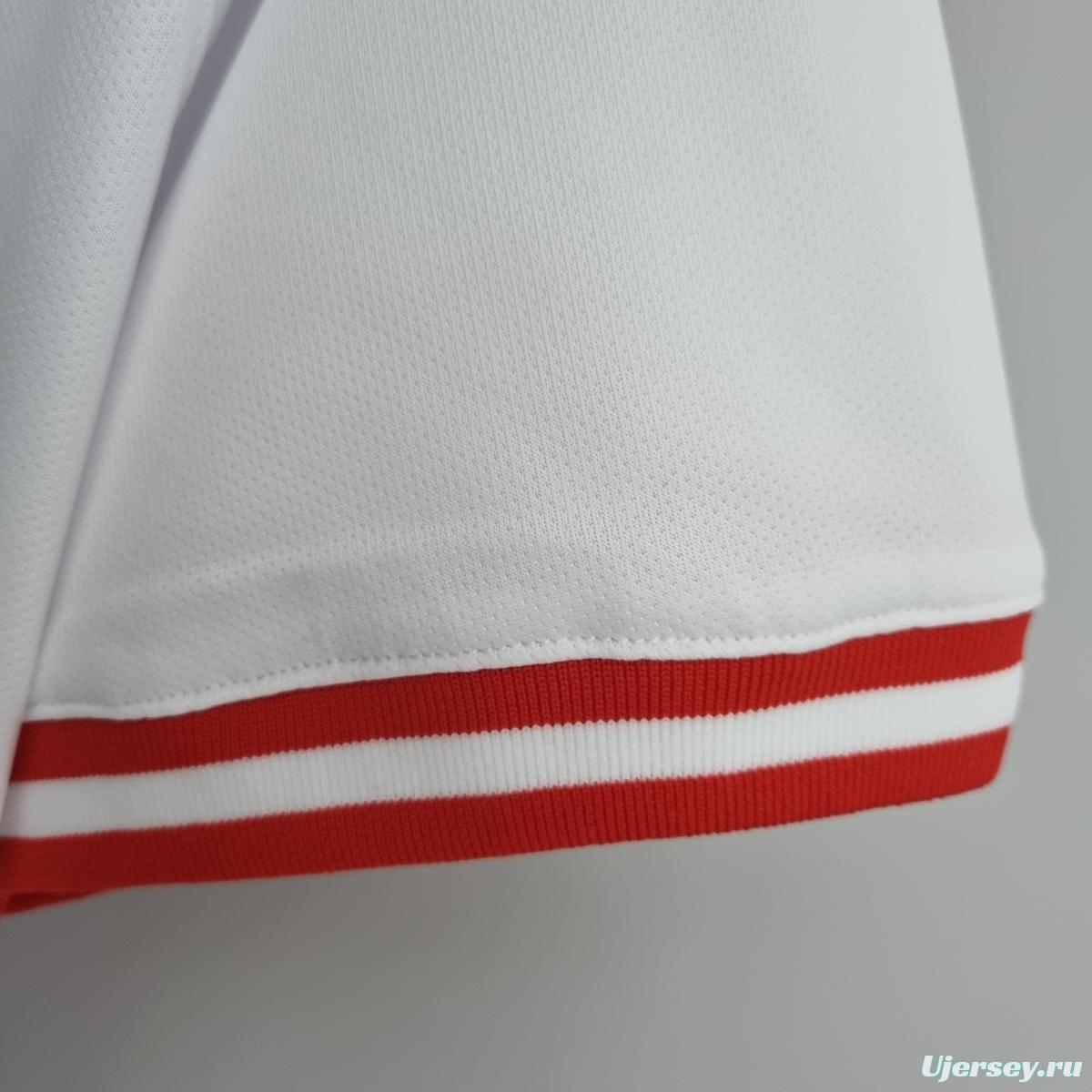 2022 Denmark Hummel x BLS Hafnia Limited Edition White Soccer Jersey