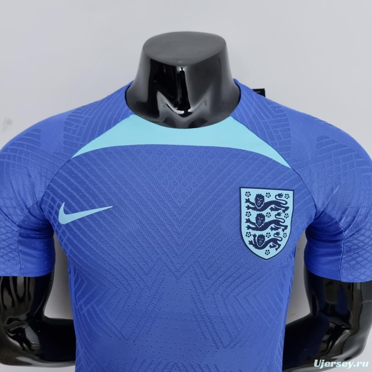 2022 player version England training suit Blue