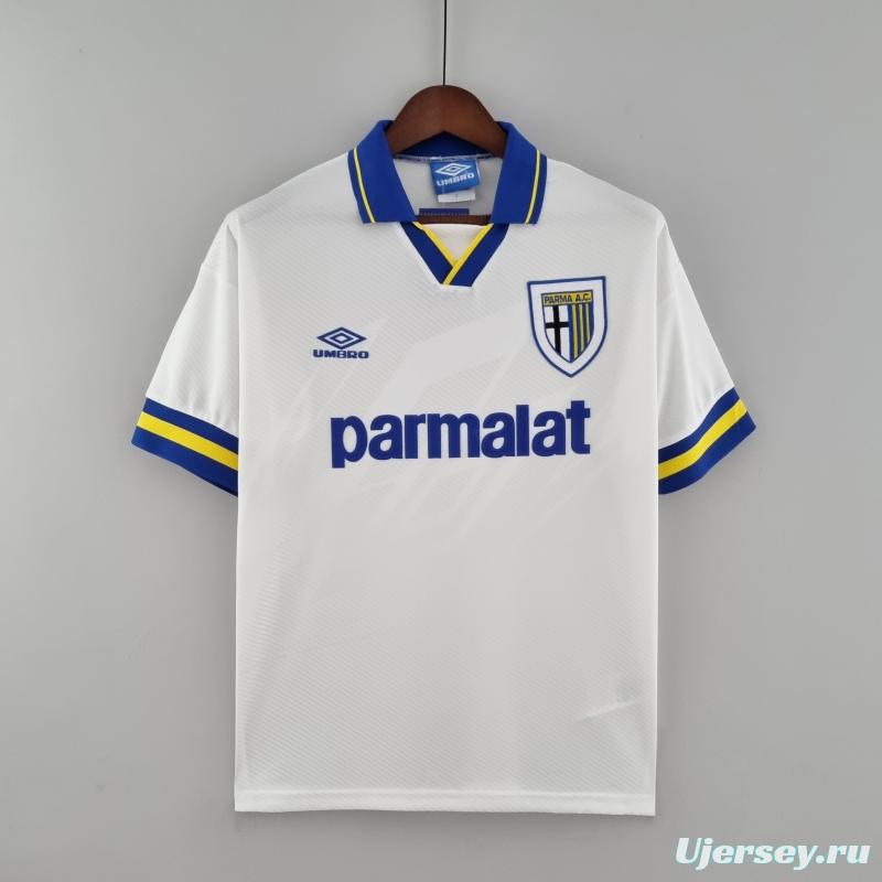 Retro Parma 93/95 Away Soccer Jersey