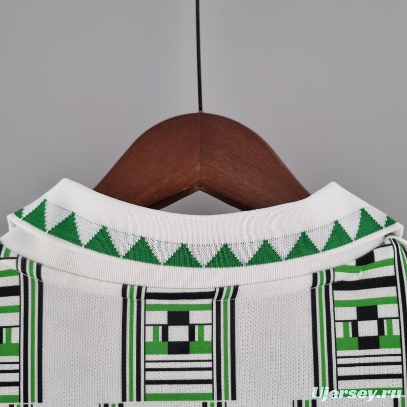 Retro 1994 Nigeria Away Soccer Jersey