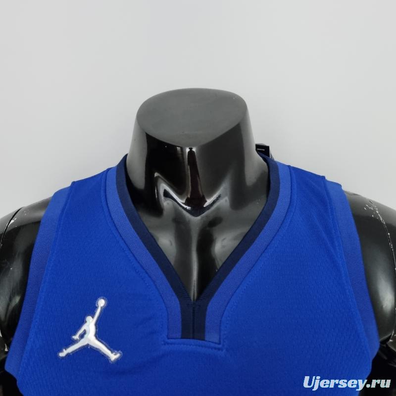 75th Anniversary McGrady #1 Orlando Magic Blue NBA Jersey