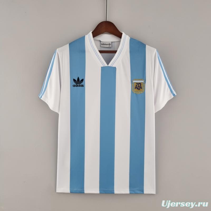 Retro Argentina 1993 Home Soccer Jersey