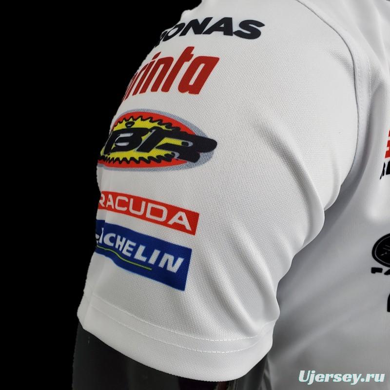 F1 Formula One 2021 Yamaha Racing Suit White 