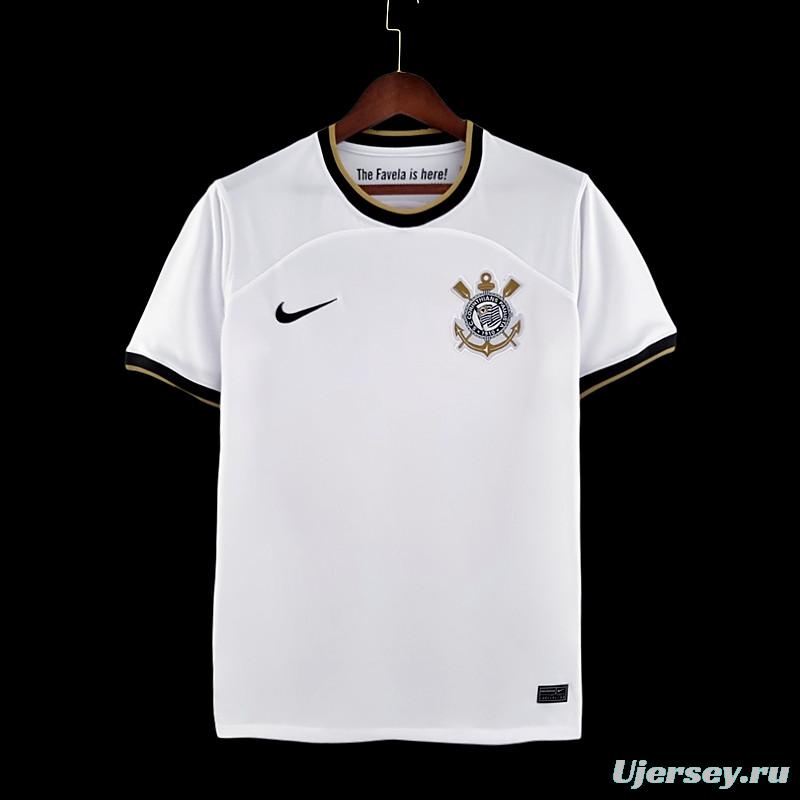 22/23 Corinthians Home  Soccer Jersey