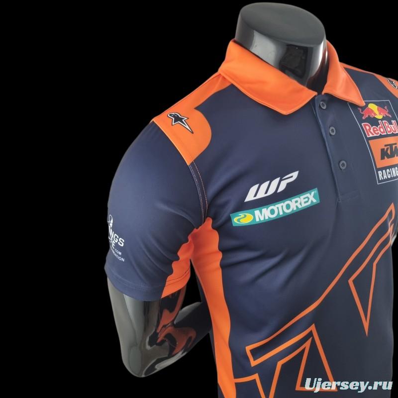 2022 F1 Formula One; KTM Polo Blue Orange 