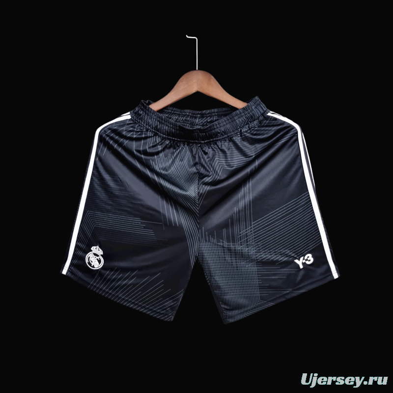 2022 Real Madrid Y3 Edition Shorts Black 