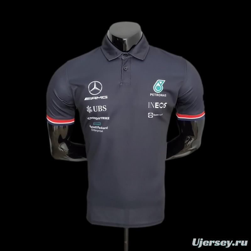 F1 Formula One 2022 Mercedes Polo 