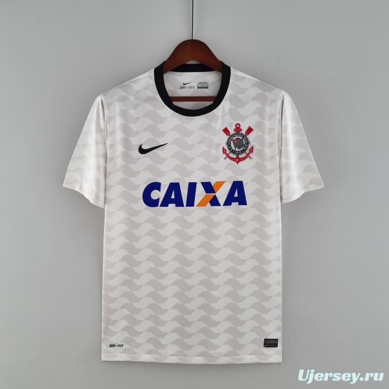 Retro Corinthians 2012 Home  Soccer Jersey