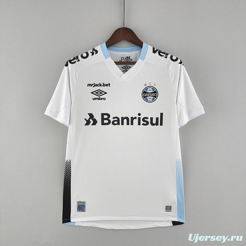 22/23 All Sponsors Gremio Away  Soccer Jersey