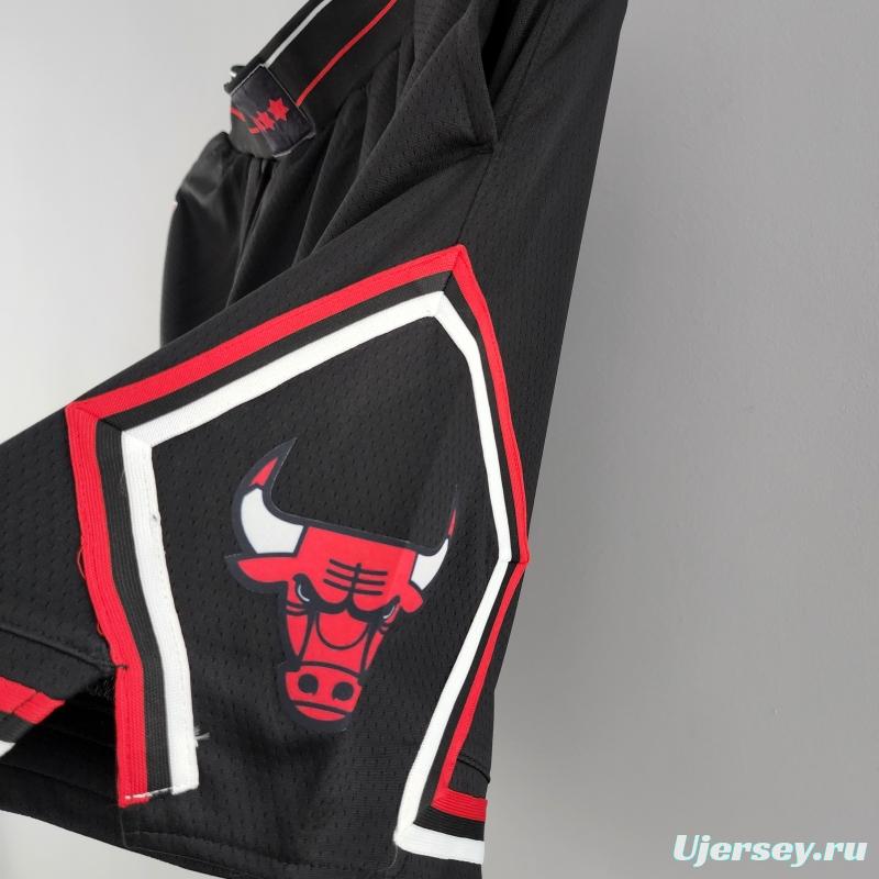 Chicago Bulls Black NBA Shorts 