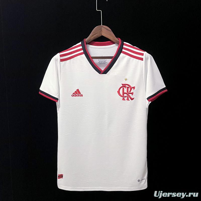 22/23 Flamengo Away  Soccer Jersey