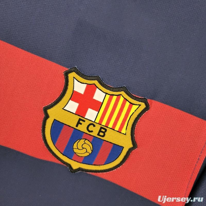 Retro 15/16 Barcelona Home  Soccer Jersey