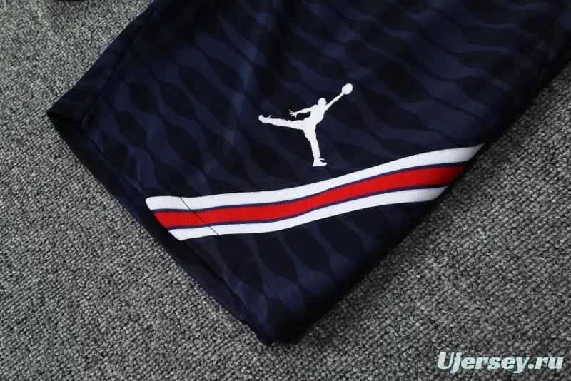 22/23 PSG Pre-match Training Jersey Royal Blue Spotted Vest