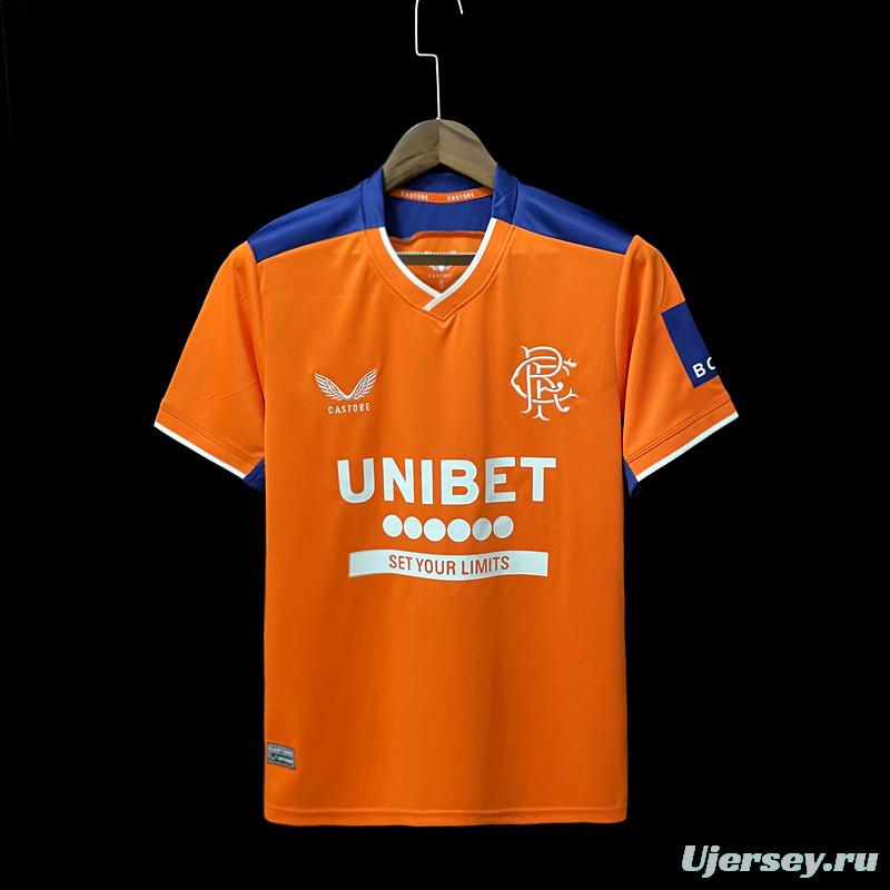 22/23 Rangers 2nd Away Soccer Jersey