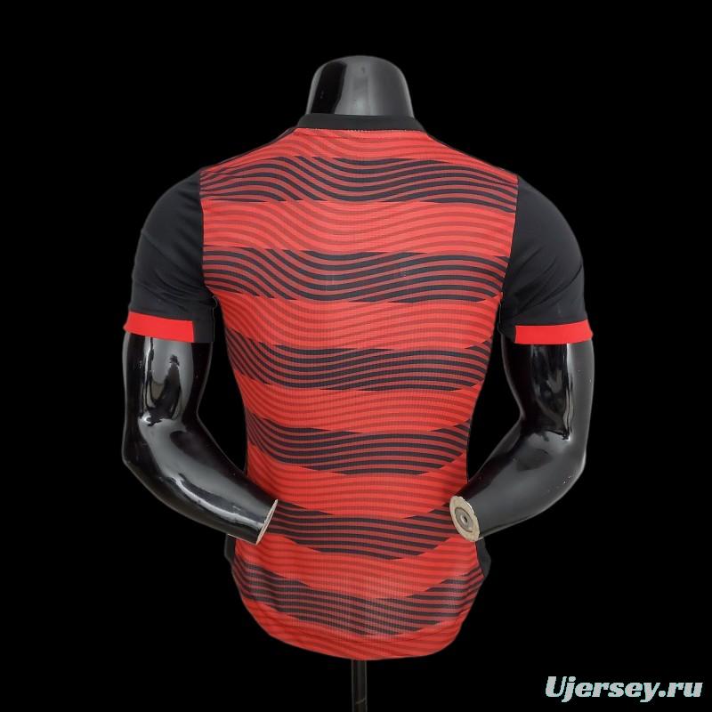 Player Version 22/23 Flamengo Home Soccer Jersey