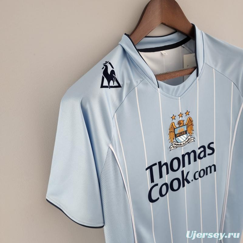 Retro 07/08 Manchester City Home Soccer Jersey