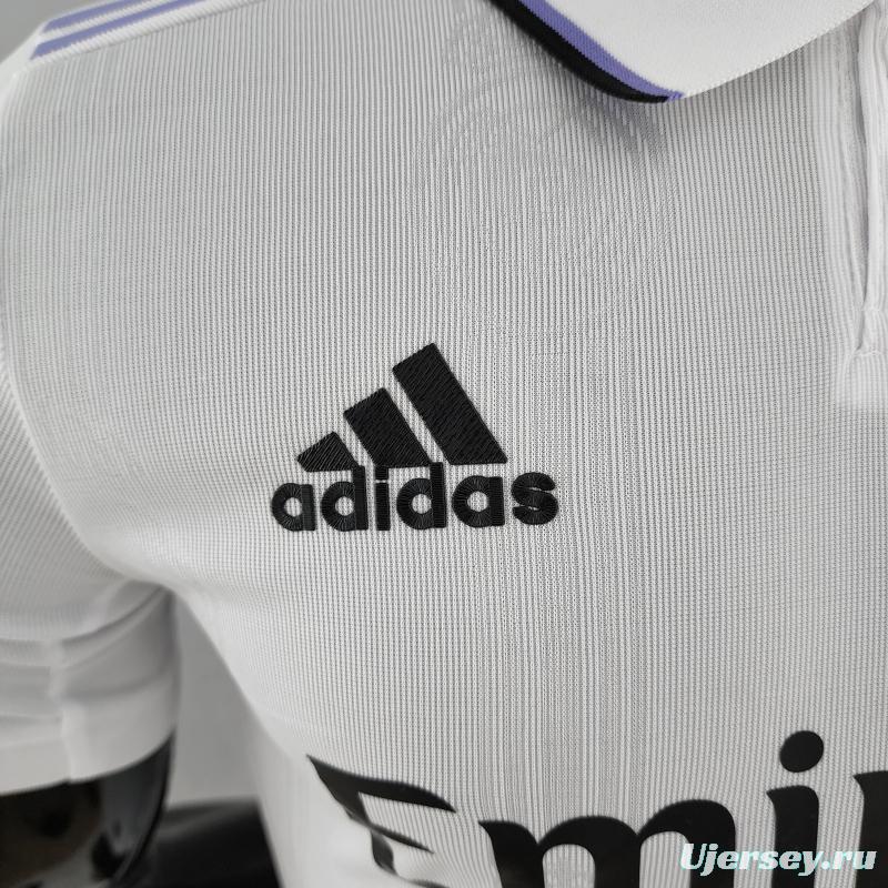 Player Version 22/23 Real Madrid Home Soccer Jersey