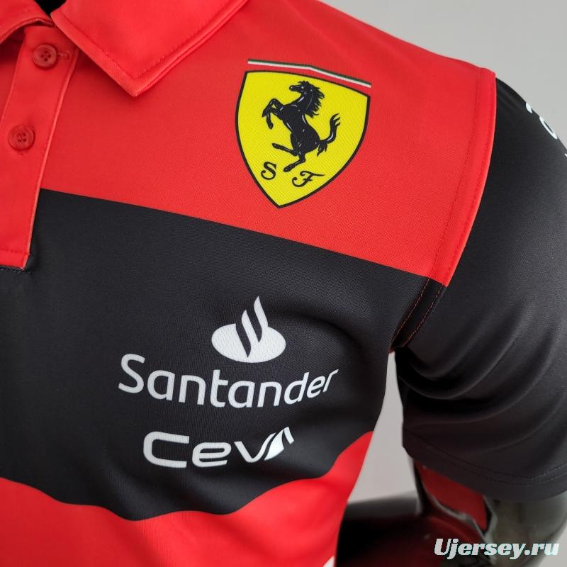 2022 F1 Ferrari Red Polos  #0005