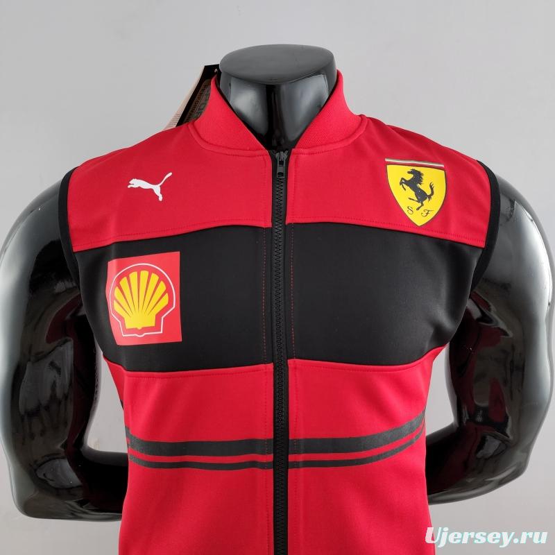 2022 F1 Ferrari Red Vest #0002