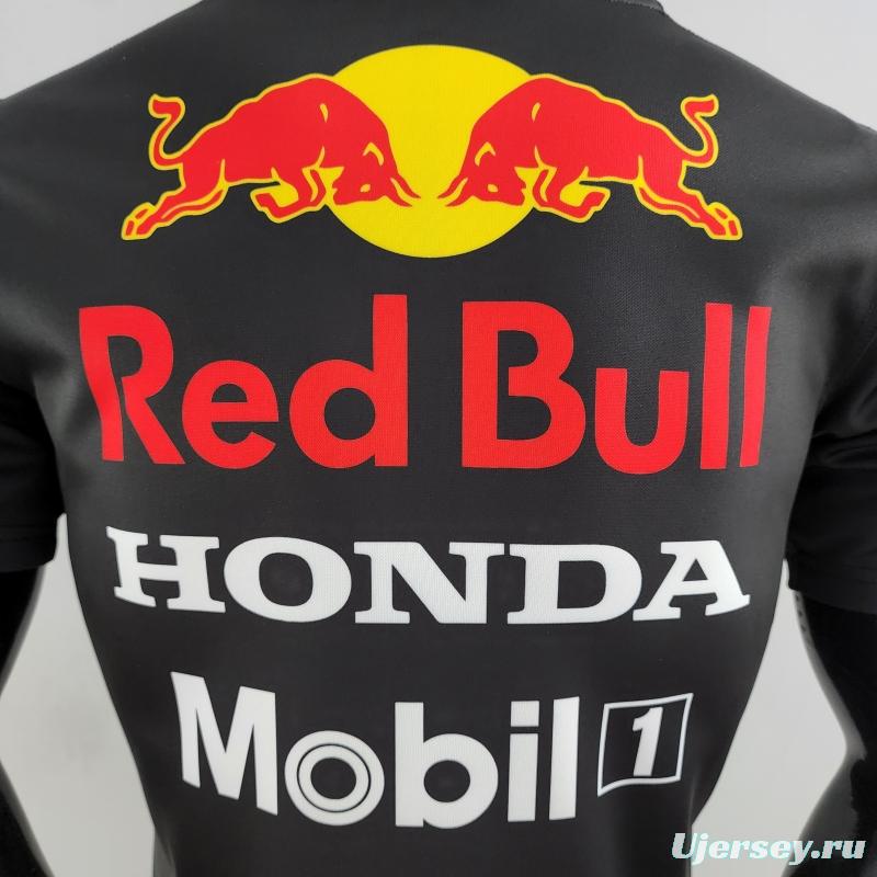 2022 F1 Red Bull Black Jersey #0001