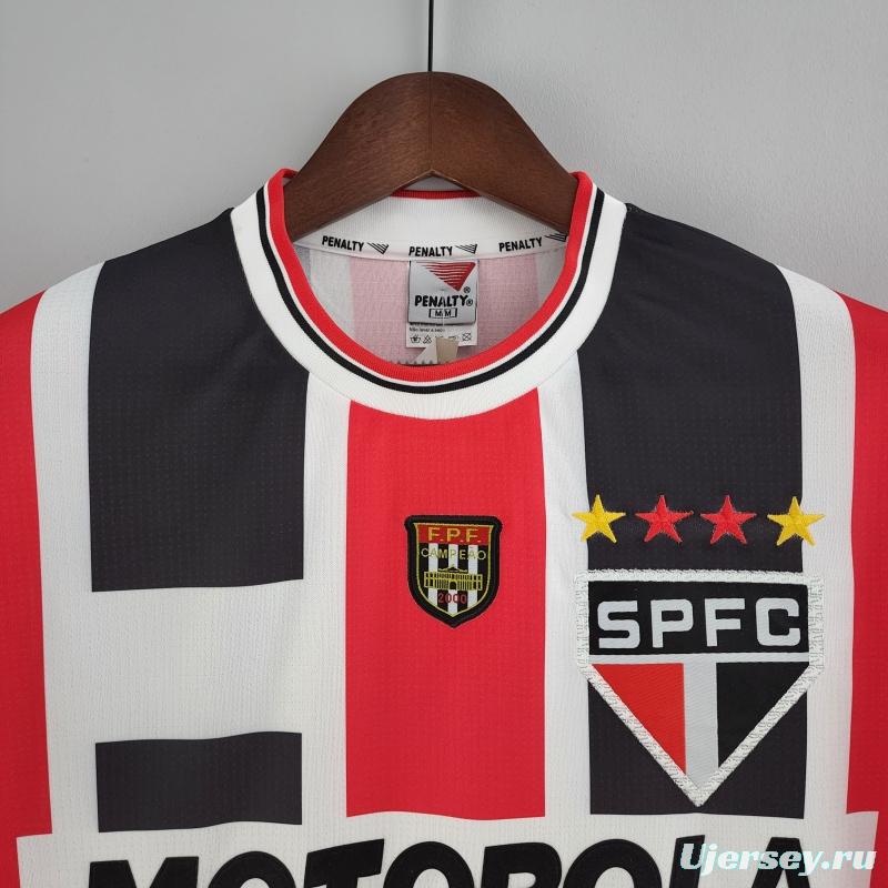 Retro Sao Paulo 2000 Away Soccer Jersey