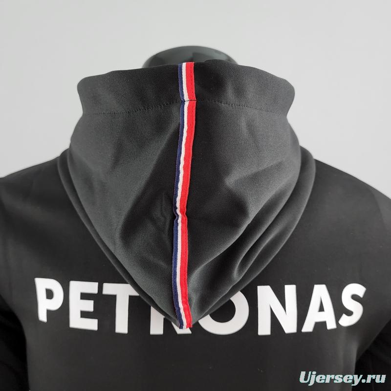 2022 F1 Mercedes AMG Petronas Black Jacket #0001