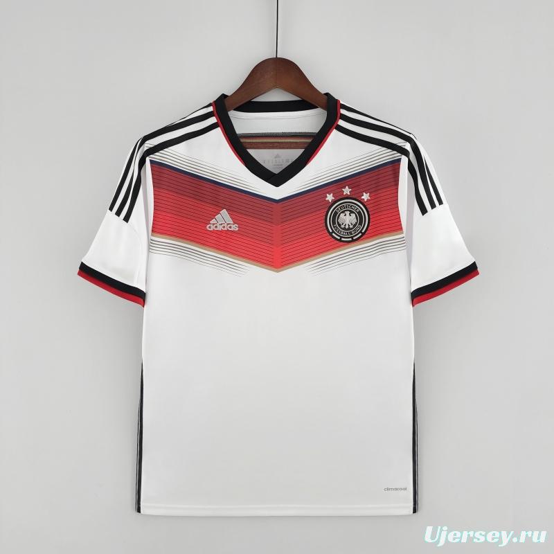 Retro 2014 Germany Home Soccer Jersey